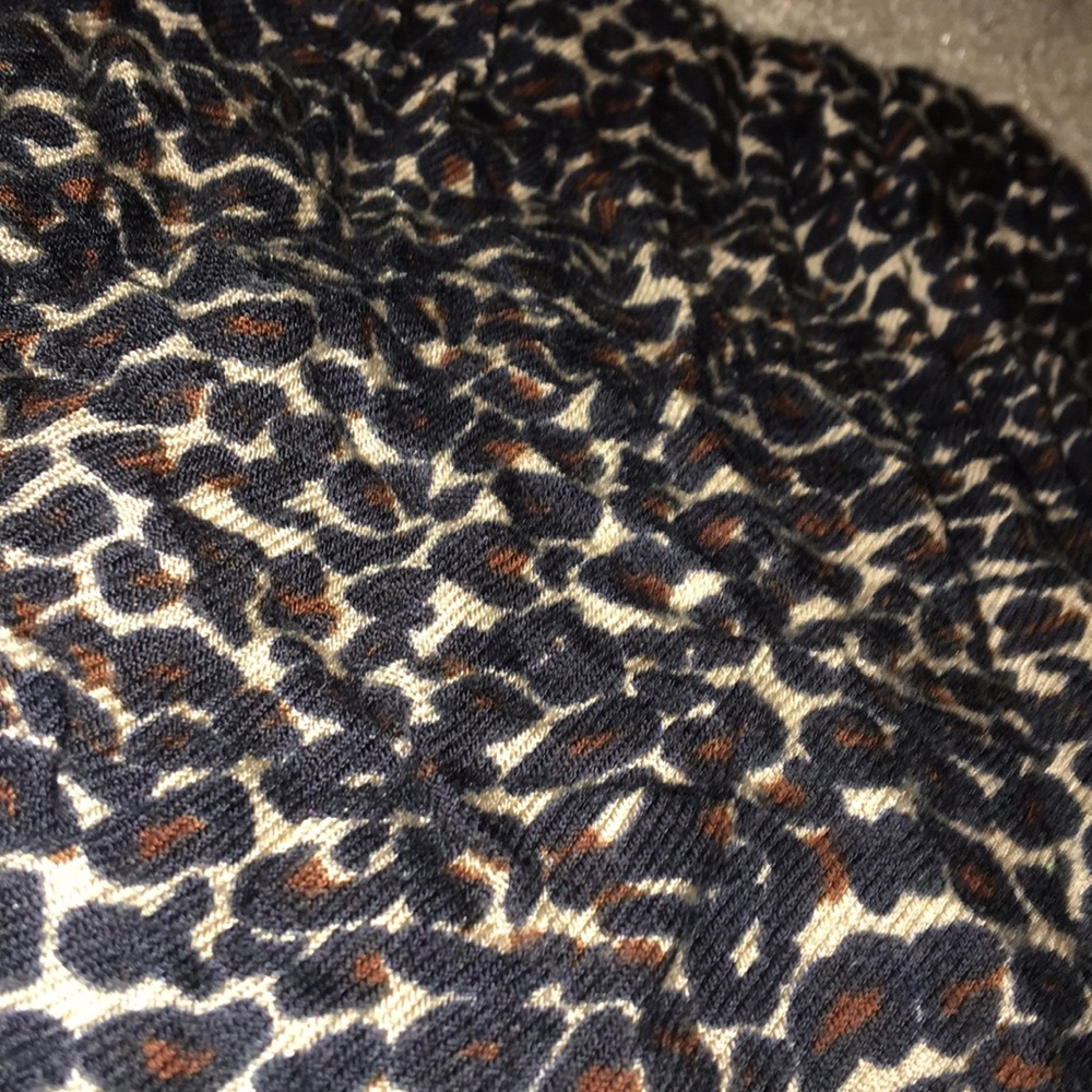 Cheeta print scarf